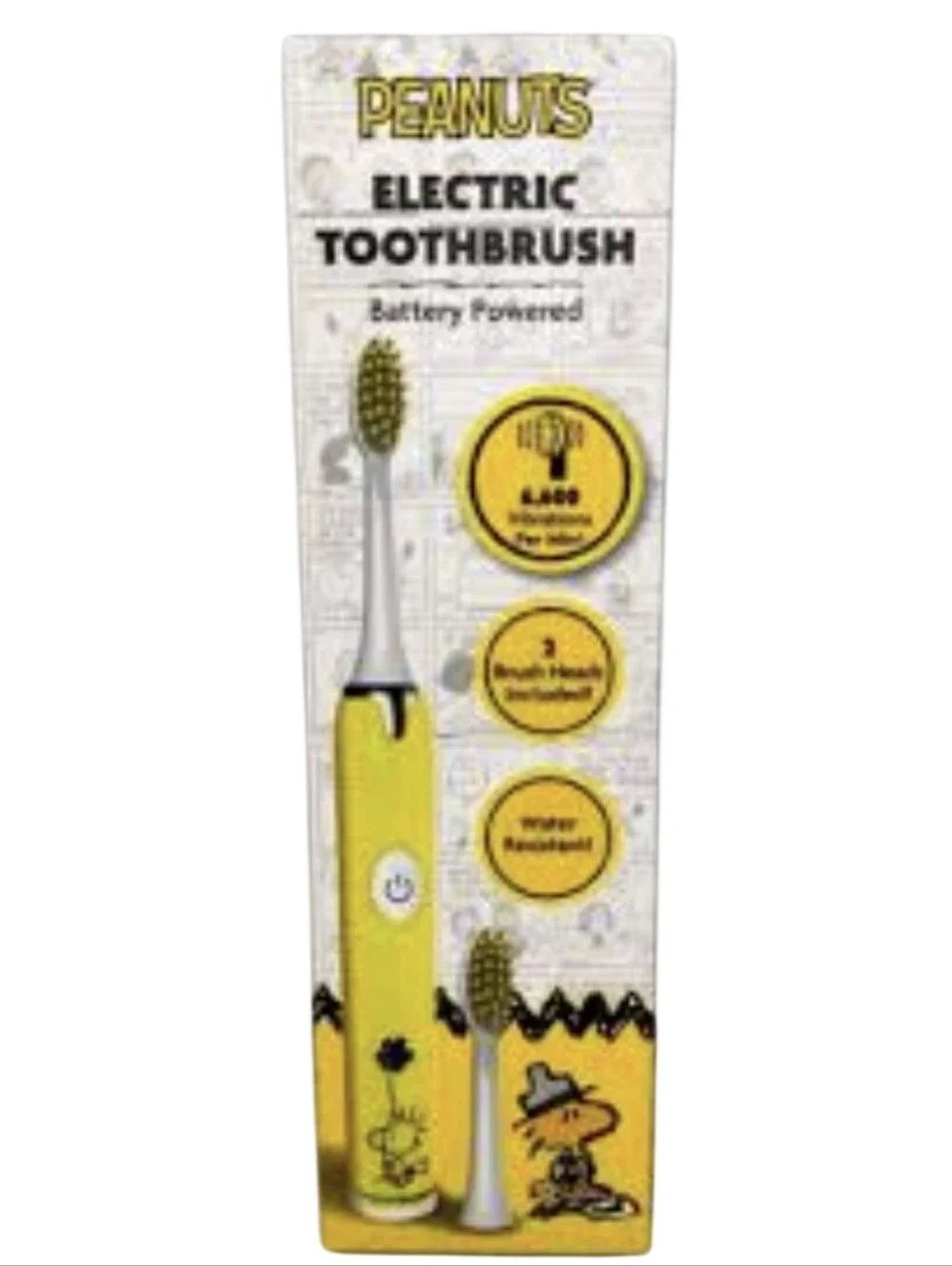 Peanuts Snoopy Battery-Powered Electric Toothbrush